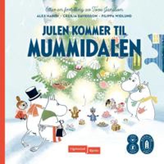 Julen kommer til Mummidalen (kartong)