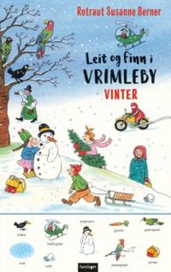 Leit og finn i Vrimleby; vinter