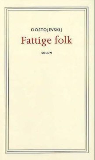 Fattige folk