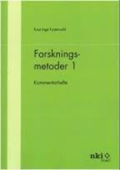 Forskningsmetoder 1