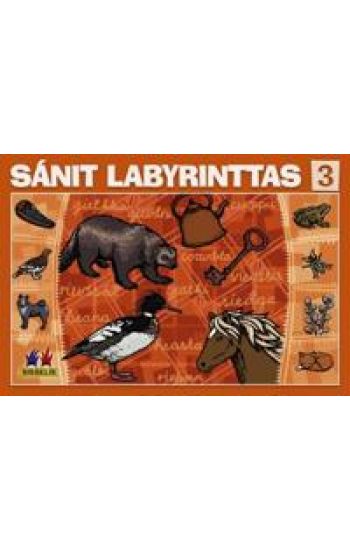Sánit labyrinttas 3. Spill med 6 brett, 6 terninger og 24 flyttebrikker. 2-4 deltakere