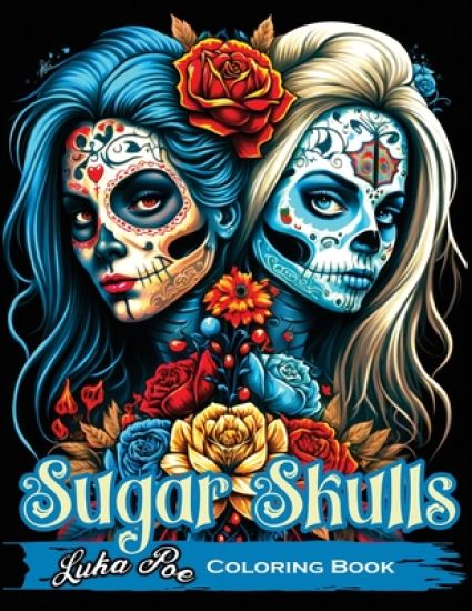 Sugar Skulls Coloring Book