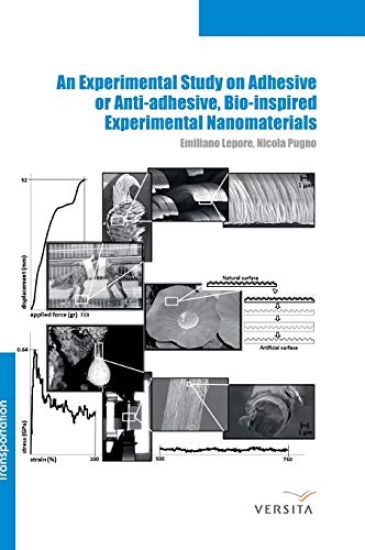 An Experimental Study on Adhesive or Anti-adhesive, Bio-inspired Experimental Nanomaterials