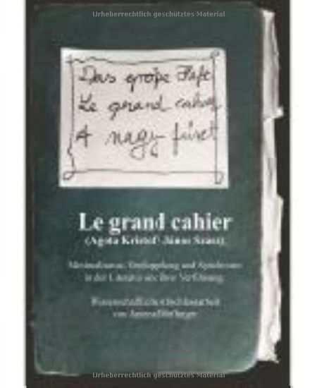 Le Grand Cahier (Ágota Kristóf / János Szász). Minimalismus, Verdoppelung Und Synchronie in Der Literatur Und Ihrer Verfilmung