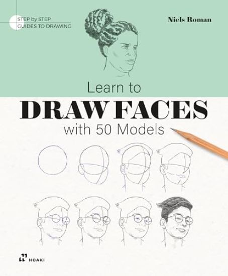 Learn To Draw Faces with 50 Models