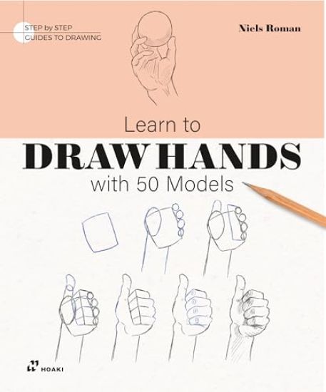 Learn To Draw Hands with 50 Models
