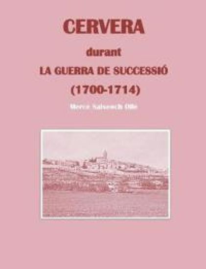 Cervera durant la Guerra de Successió