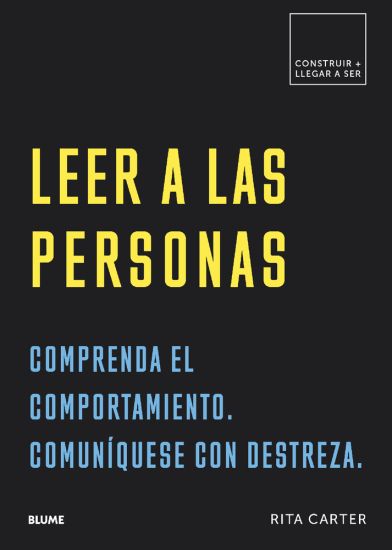 Construir+Llegar a ser. Leer a las personas