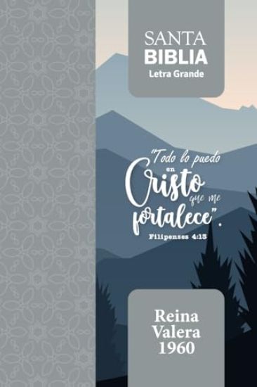 Biblia Rvr 1960 Letra Grande Tamaño Manual Filipenses 4:13 Con Cierre E Índice (Bible Rvr 1960 Large Print Handsize Leatherlike Philippians 4:13 Index