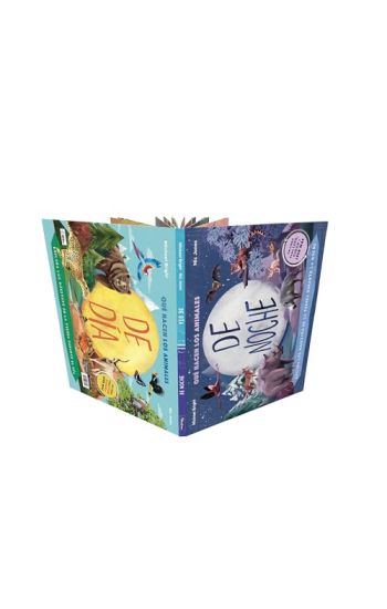 Qué Hacen Los Animales de Día... Y de Noche / Day to Night: A Flip Book