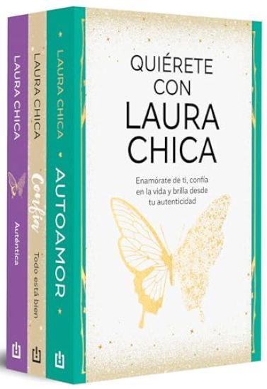 Pack Quiérete Con Laura Chica (Contiene: Autoamor / Confía. Todo Está Bien / Auténtica) / Love Yourself Set with Laura Chica (Self-Love, Trust, Authen
