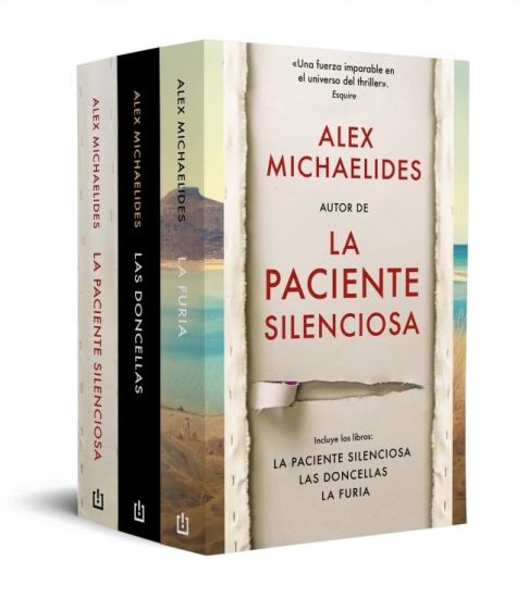 Pack Alex Michaelides (Contiene: La Paciente Silenciosa; La Furia; Las Doncellas) / Pack Alex Michaelides (Contains: The Silent Patient, the Fury, the