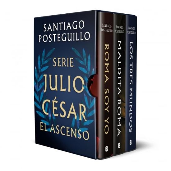 Estuche Serie Julio César: El Ascenso (Roma Soy Yo; Maldita Roma; Los Tres Mundos) / The Ascension Trilogy Boxed Set