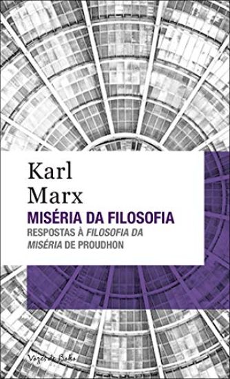 Miséria da filosofia (edição de bolso)