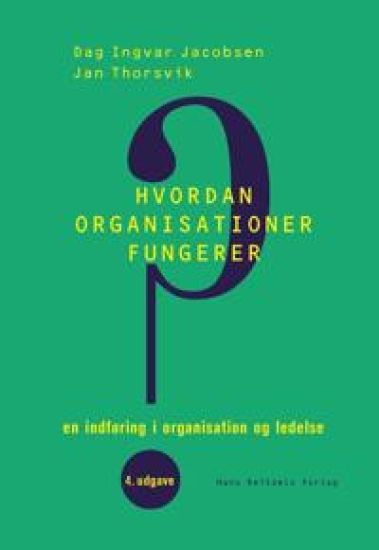 Hvordan organisationer fungerer