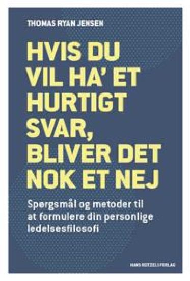 Hvis du vil ha' et hurtigt svar, bliver det nok et nej