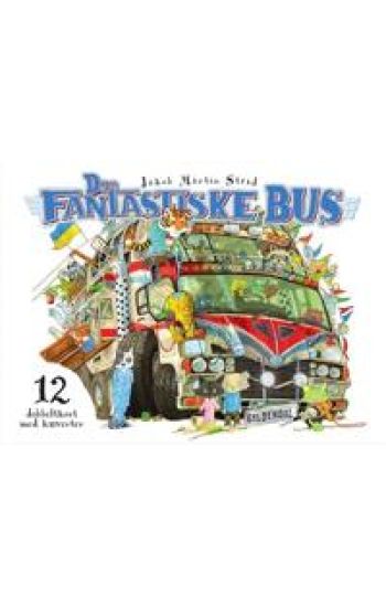 Den fantastiske bus - 12 postkort