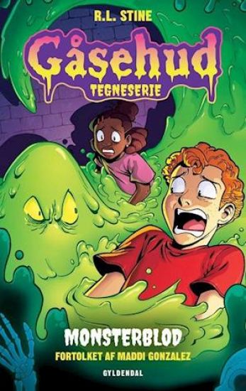 Gåsehud tegneserie - Monsterblod