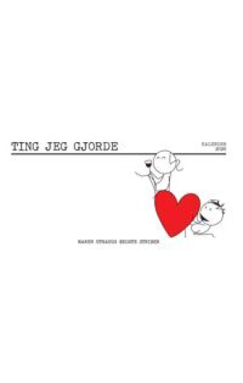 Ting jeg gjorde - kalender 2026