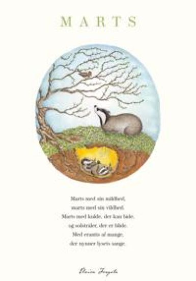 Marts – Året plakat