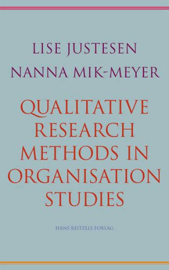Qualitative Research Methods in Organisation Studies