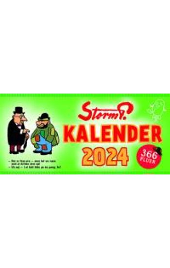 Storm P. - Kalender 2024 - 366 fluer