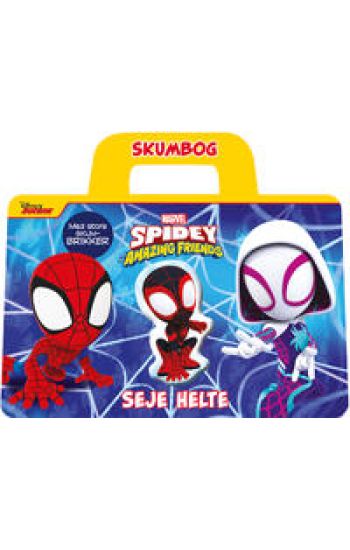 Marvel - Spidey - Seje helte (skumbog med brikker)