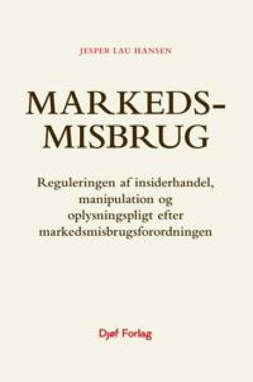 Kansikuva: Markedsmisbrug
