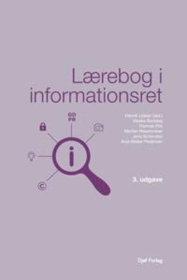Kansikuva: Lærebog i informationsret
