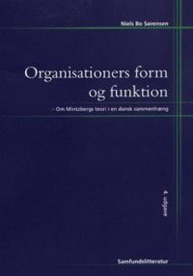 Organisationers form og fuktion
