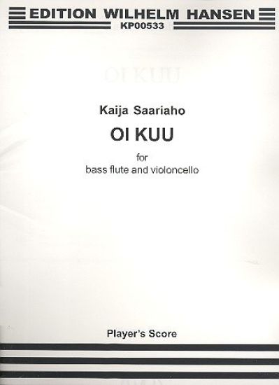 Kansikuva: Kaija Saariaho - Oi kuu
