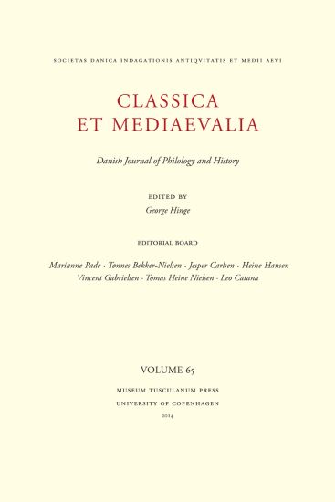 Classica et Mediaevalia 65