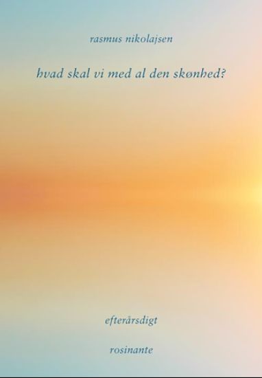 hvad skal vi med al den skønhed?