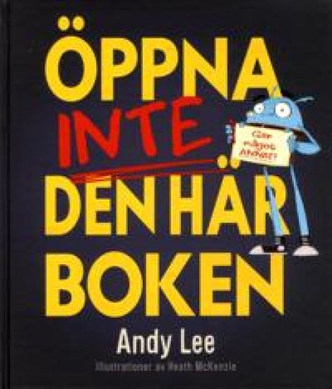 Öppna inte den här boken