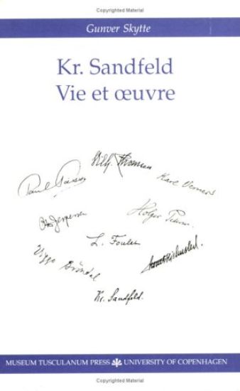 Kr. Sandfeld - Vie et uvre