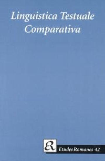 Linguistica Testuale Comparativa