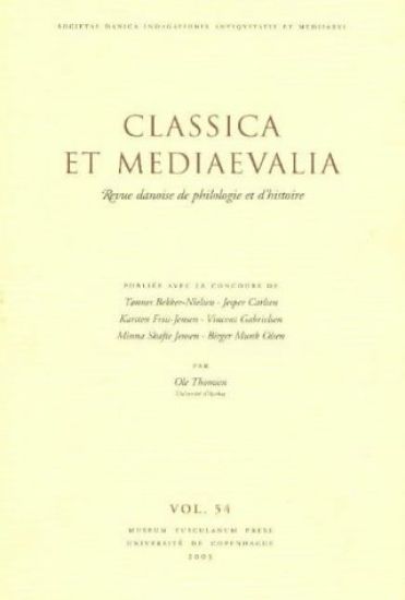 Classica et Mediaevalia