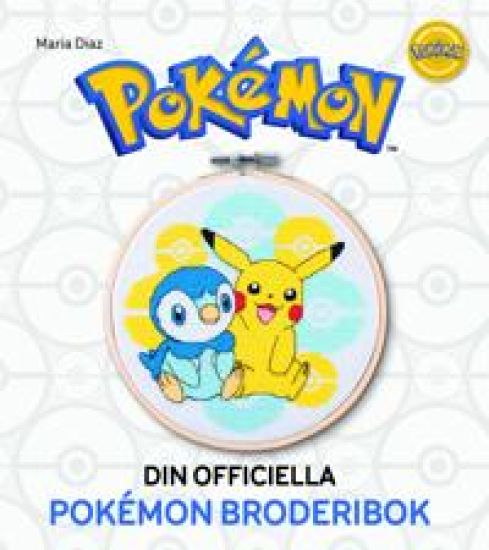 Din officiella Pokemon-broderibok : brodera med korsstygn
