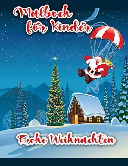 Weihnachts-Malbuch für Kinder