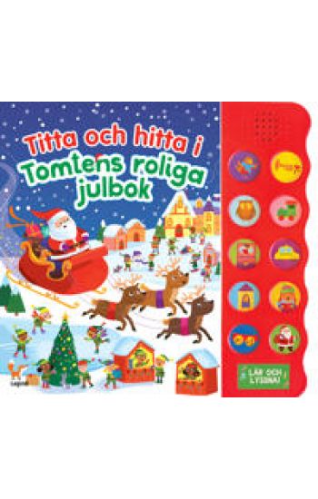 Titta och hitta med jultomten : med 10 ljudknappar