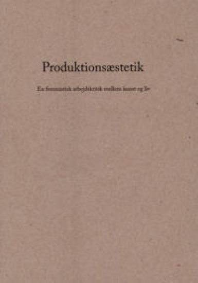 Produktionsæstetik
