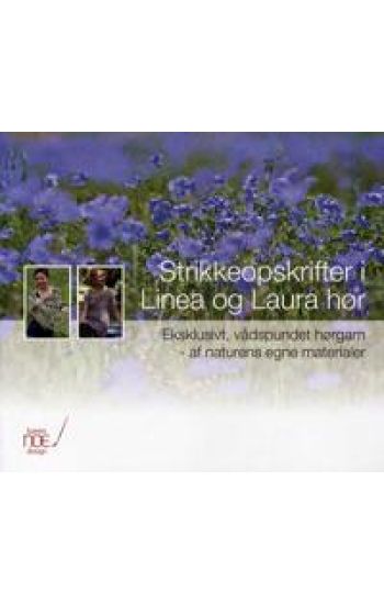 Strikkeopskrifter i Linea og Laura hør