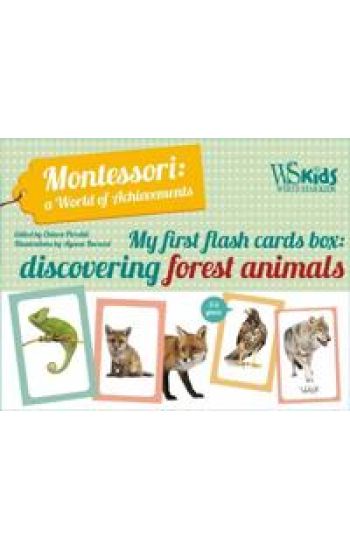 My First Flash Cards Box: Discovering Forest Animals - Montessori World of Achievements