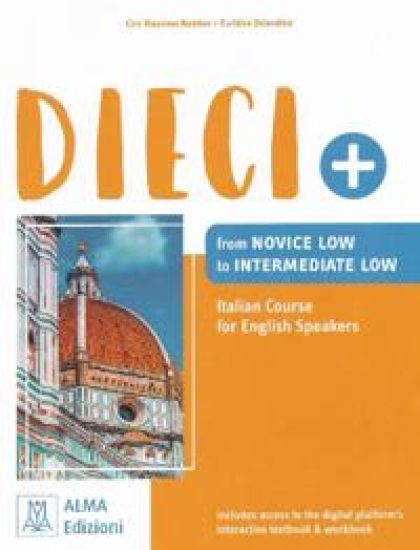 DEICI+ Italian course for ENGLISH SPEAKERS + ebook + online audio + video.