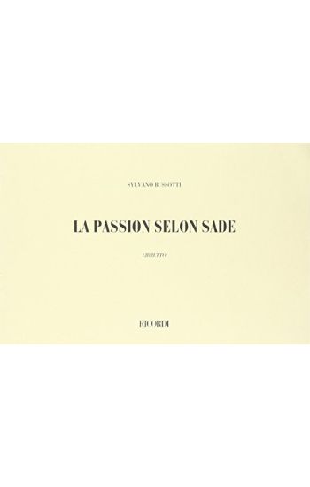 LA PASSION SELON SADE