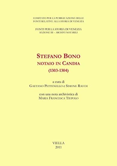 Stefano Bono, Notaio in Candia (1303-1304)