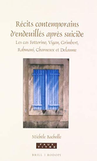 Récits contemporains d’endeuillés après suicide