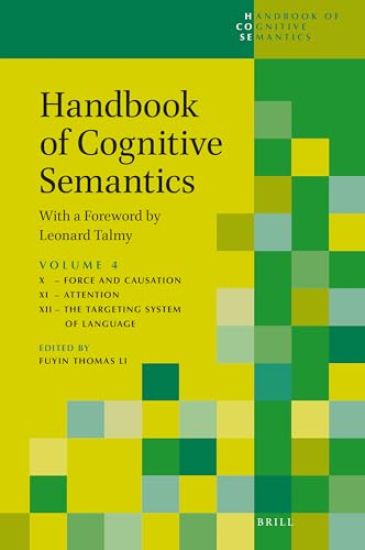 Handbook of Cognitive Semantics (Part 4): With a Foreword by Leonard Talmy