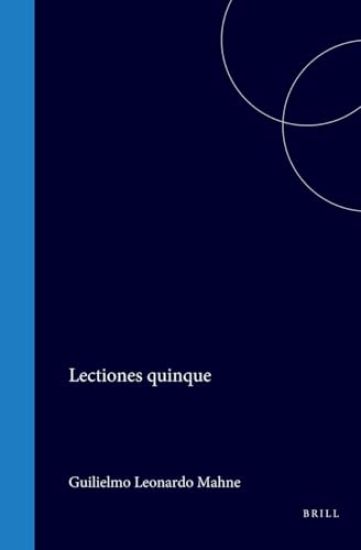 Dan. Wyttenbachii Lectiones Quinque