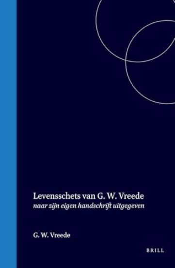 Levensschets Van G.W. Vreede